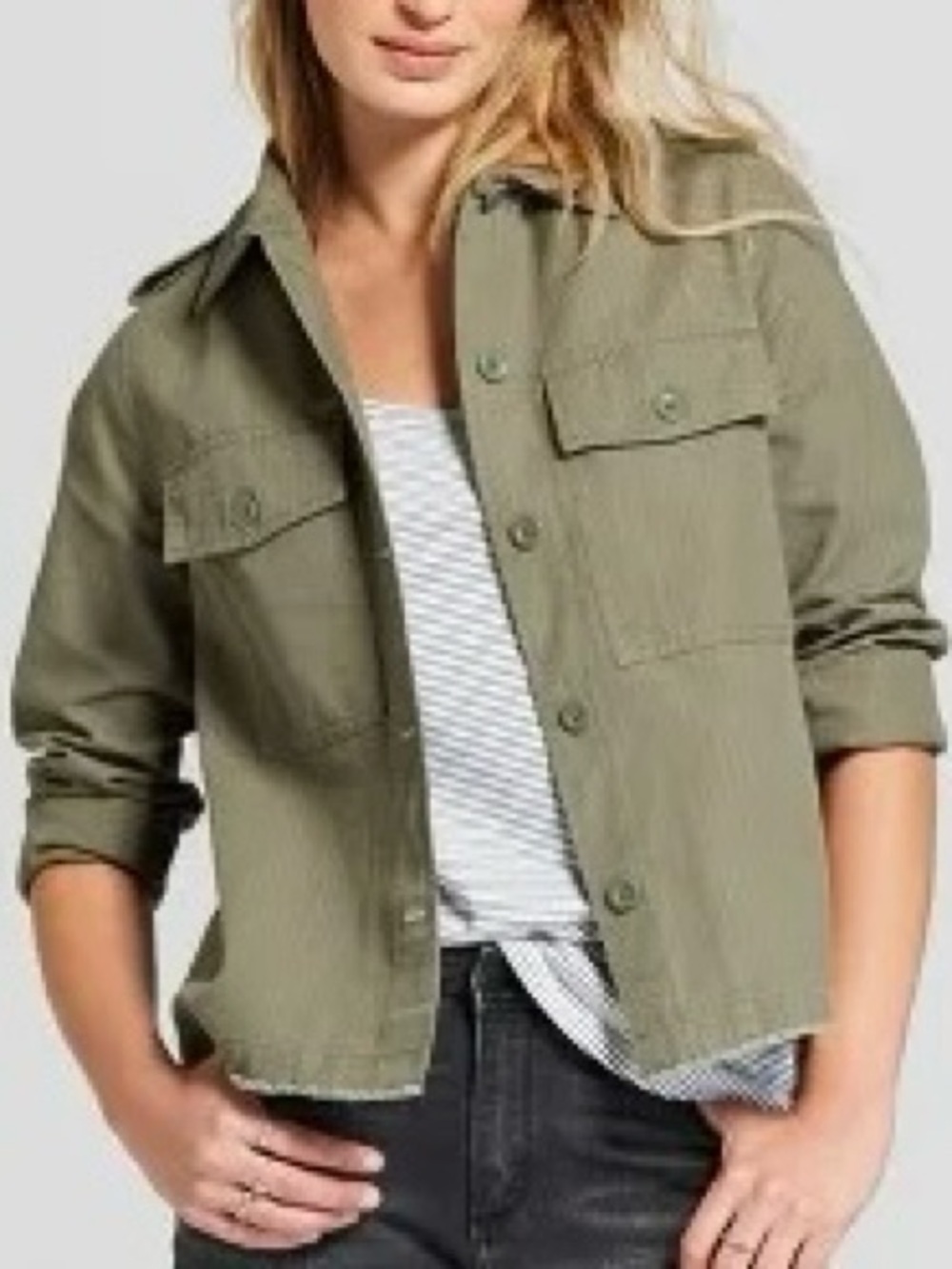 Universal Thread olive utility jacket